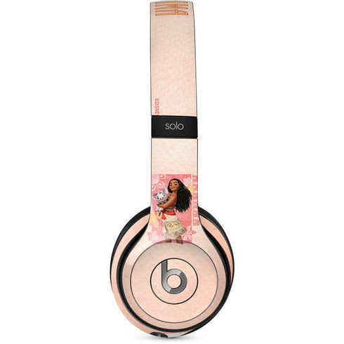 Disney Princess Moana and Pua Beats Solo 2 Wired Skin