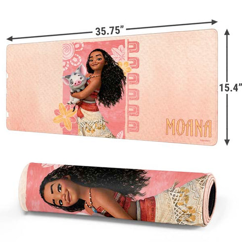 Disney Princess Moana and Pua Gaming Mouse Pad