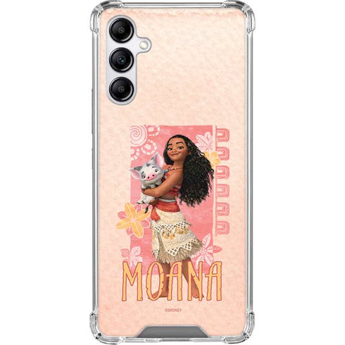 Disney Princess Moana and Pua Gabb Phone 4 Clear Case