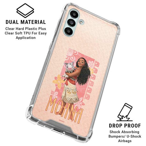 Disney Princess Moana and Pua Galaxy A13 5G Clear Case