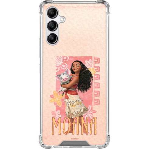 Disney Princess Moana and Pua Galaxy A14 5G Clear Case