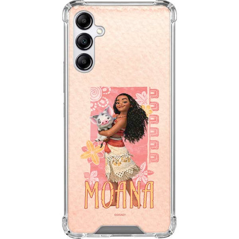 Disney Princess Moana and Pua Galaxy A15 5G Clear Case