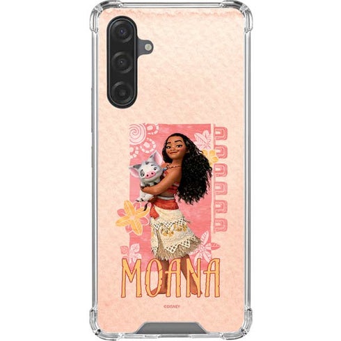 Disney Princess Moana and Pua Galaxy A17 Clear Case