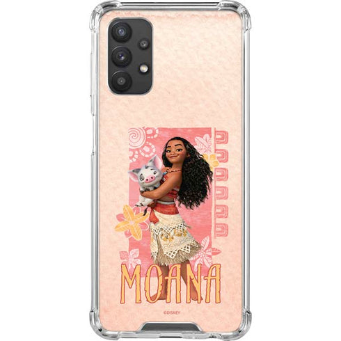 Disney Princess Moana and Pua Galaxy A32 5G Clear Case
