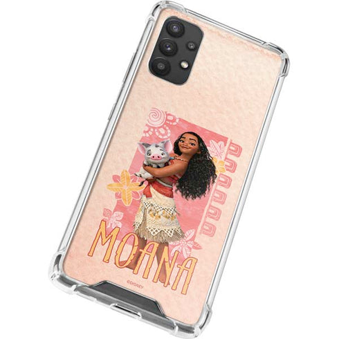Disney Princess Moana and Pua Galaxy A32 5G Clear Case