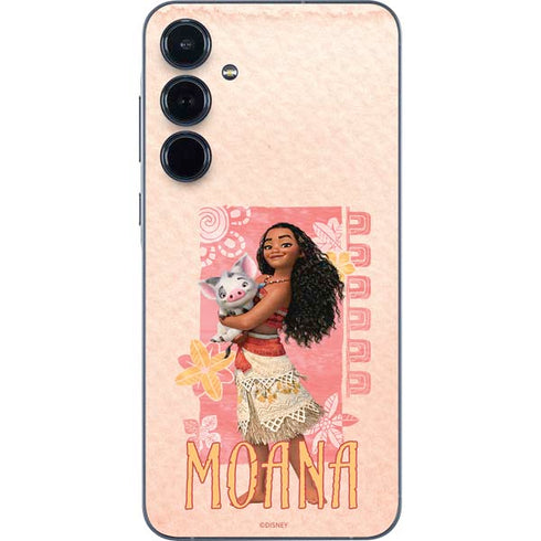 Disney Princess Moana and Pua Galaxy A35 5G Skin
