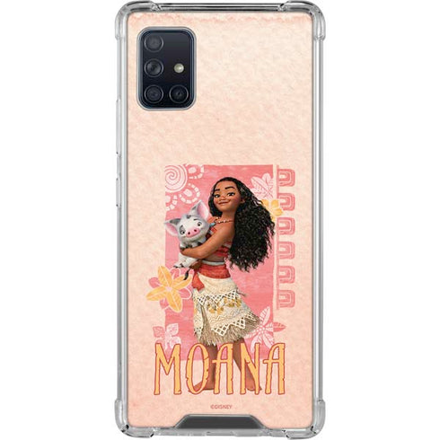 Disney Princess Moana and Pua Galaxy A51 5G Clear Case