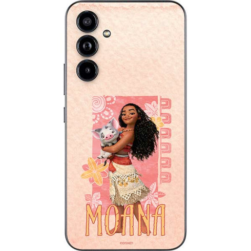 Disney Princess Moana and Pua Galaxy A54 5G Skin