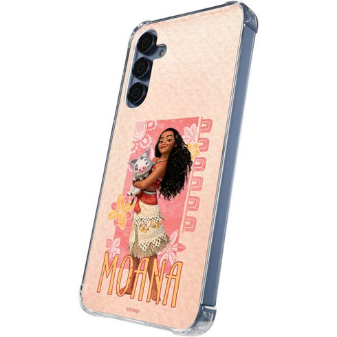 Disney Princess Moana and Pua Galaxy A55 5G Clear Case