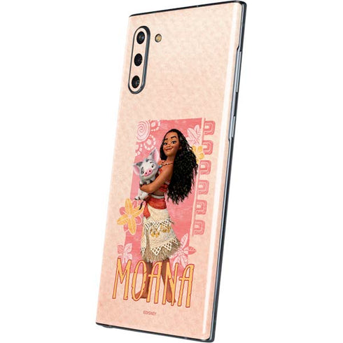 Disney Princess Moana and Pua Galaxy Note 10 Skin
