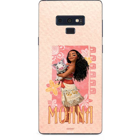 Disney Princess Moana and Pua Galaxy Note 9 Skin