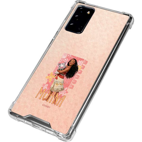 Disney Princess Moana and Pua Galaxy Note20 5G Clear Case