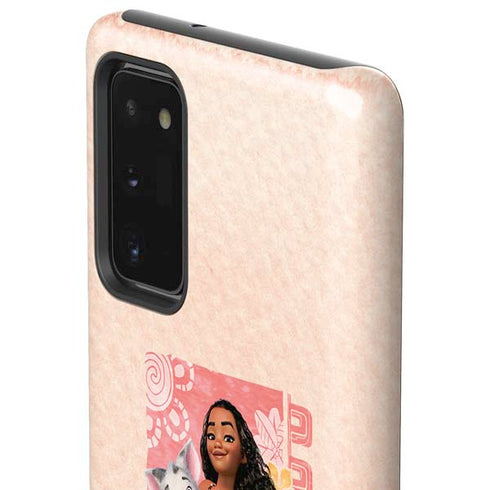 Disney Princess Moana and Pua Galaxy Note20 5G Pro Case