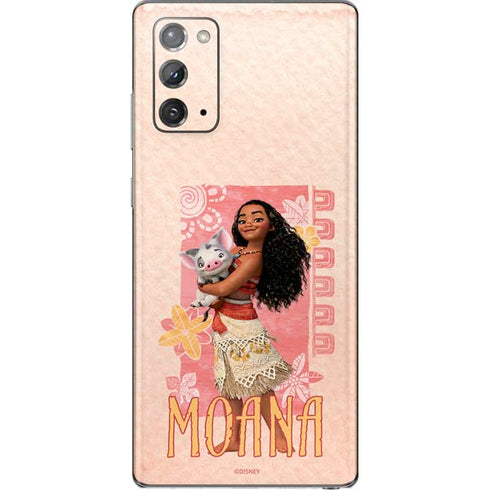 Disney Princess Moana and Pua Galaxy Note20 5G Skin