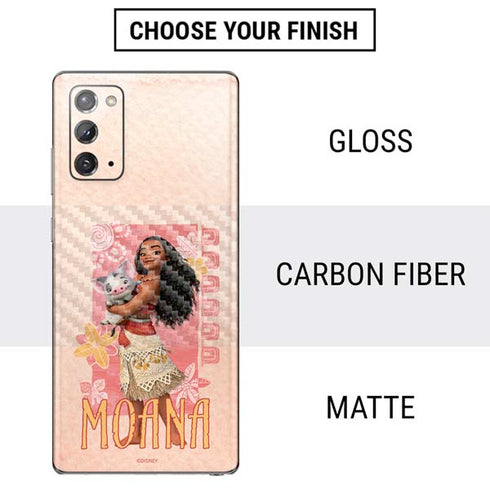Disney Princess Moana and Pua Galaxy Note20 5G Skin