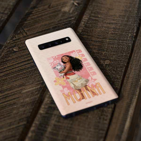 Disney Princess Moana and Pua Galaxy S10 Plus Skin