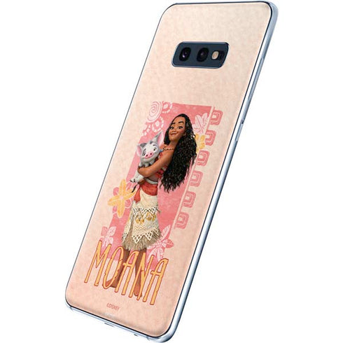 Disney Princess Moana and Pua Galaxy S10e Skin