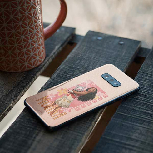 Disney Princess Moana and Pua Galaxy S10e Skin