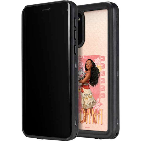 Disney Princess Moana and Pua Galaxy S20 Plus Waterproof Case
