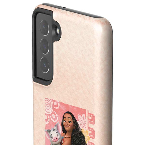 Disney Princess Moana and Pua Galaxy S21 5G Pro Case