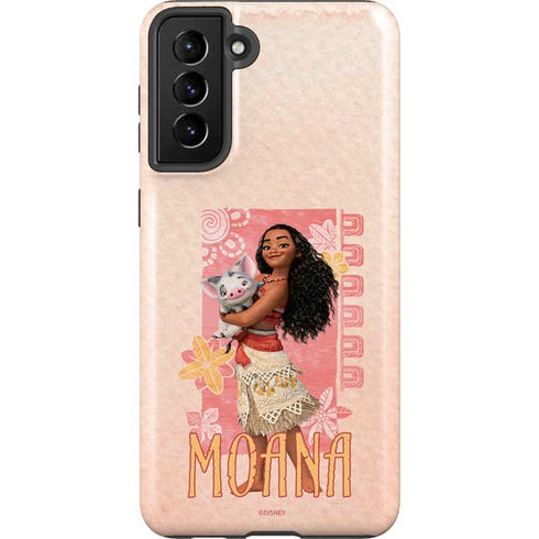 Disney Princess Moana and Pua Galaxy S21 Plus 5G Pro Case