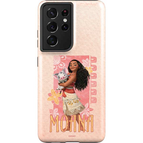 Disney Princess Moana and Pua Galaxy S21 Ultra 5G Pro Case