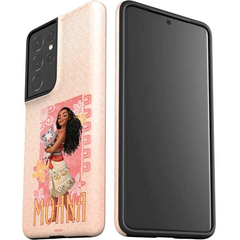 Disney Princess Moana and Pua Galaxy S21 Ultra 5G Pro Case