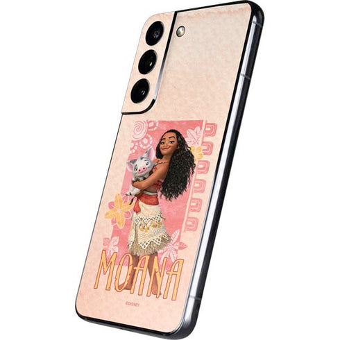Disney Princess Moana and Pua Galaxy S22 Plus Skin