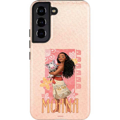 Disney Princess Moana and Pua Galaxy S22 Pro Case