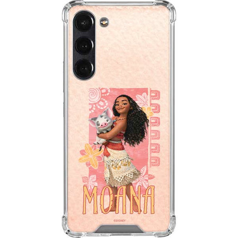 Disney Princess Moana and Pua Galaxy S23 FE Clear Case