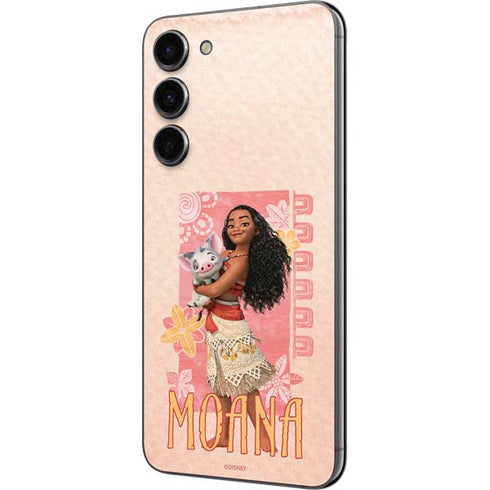 Disney Princess Moana and Pua Galaxy S23 Plus Skin