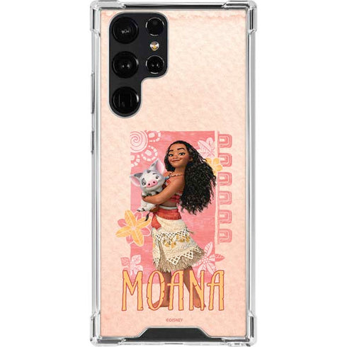 Disney Princess Moana and Pua Galaxy S23 Ultra Clear Case