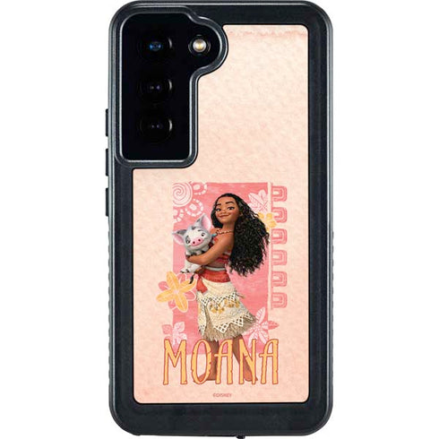 Disney Princess Moana and Pua Galaxy S23 Waterproof Case