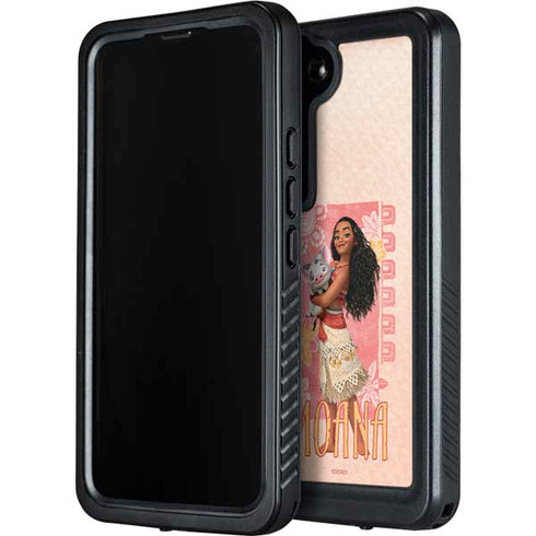 Disney Princess Moana and Pua Galaxy S23 Waterproof Case
