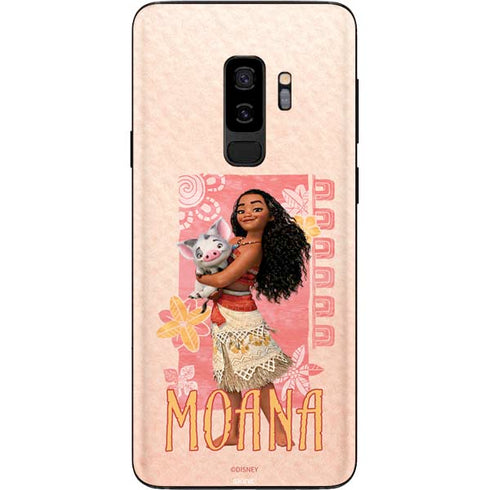 Disney Princess Moana and Pua Galaxy S9 Plus Skin