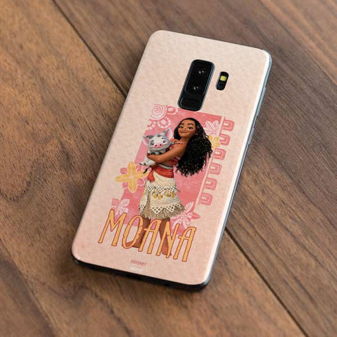 Disney Princess Moana and Pua Galaxy S9 Plus Skin