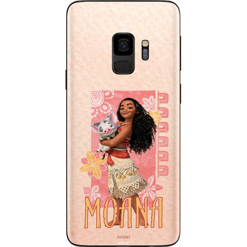 Disney Princess Moana and Pua Galaxy S9 Skin