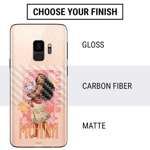 Disney Princess Moana and Pua Galaxy S9 Skin