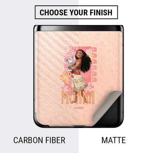 Disney Princess Moana and Pua Galaxy Z Flip Skin