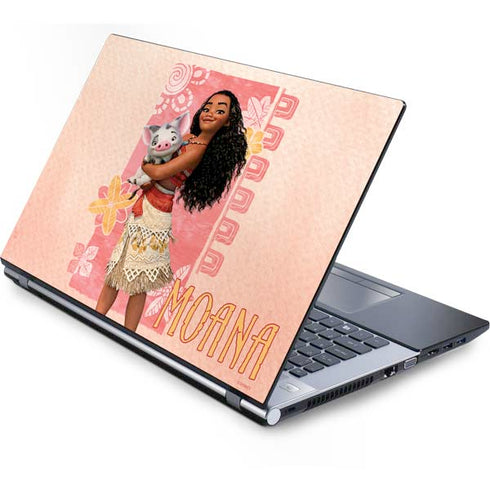 Disney Princess Moana and Pua Generic Laptop Skin