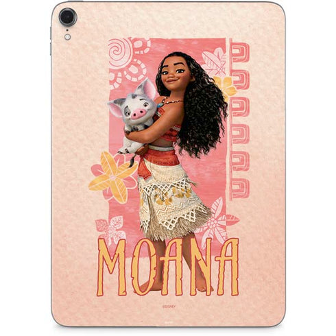 Disney Princess Moana and Pua Apple iPad Pro Skin