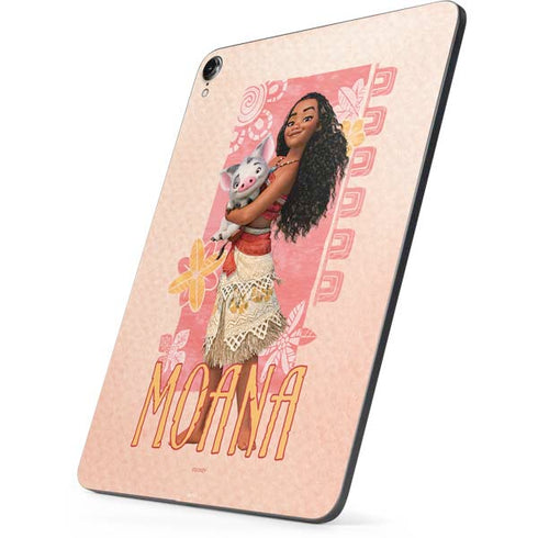 Disney Princess Moana and Pua Apple iPad Pro Skin