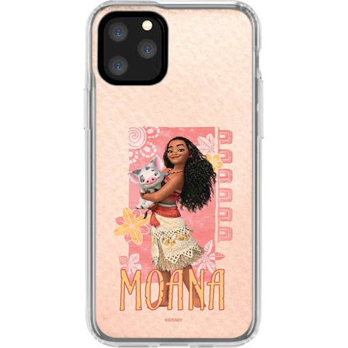Disney Princess Moana and Pua iPhone 11 Pro Clear Case