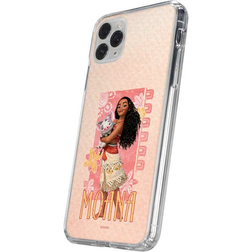 Disney Princess Moana and Pua iPhone 11 Pro Clear Case