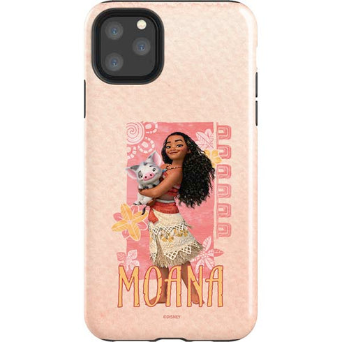 Disney Princess Moana and Pua iPhone 11 Pro Max Impact Case