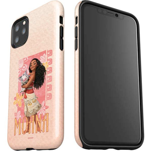 Disney Princess Moana and Pua iPhone 11 Pro Max Impact Case