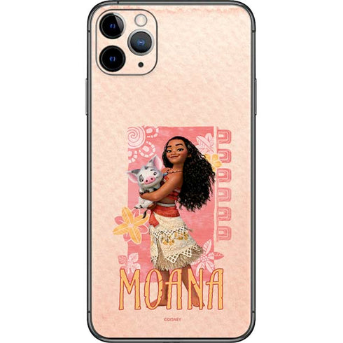 Disney Princess Moana and Pua iPhone 11 Pro Max Skin