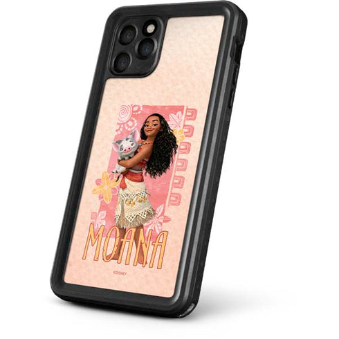 Disney Princess Moana and Pua iPhone 11 Pro Waterproof Case