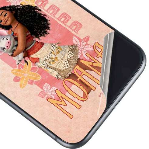 Disney Princess Moana and Pua iPhone 11 Skin
