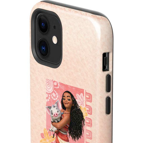 Disney Princess Moana and Pua iPhone 12 Impact Case